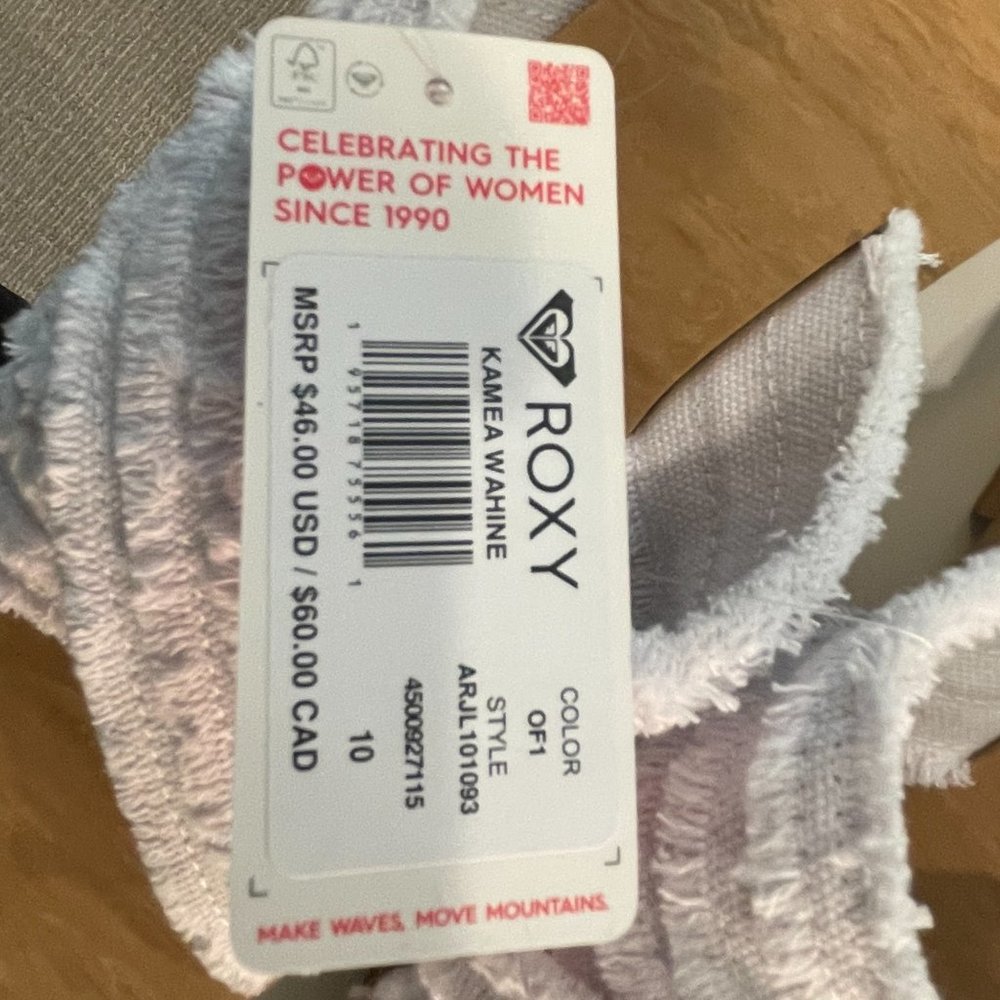 NWT Roxy wedge sandals - Picture 4 of 5